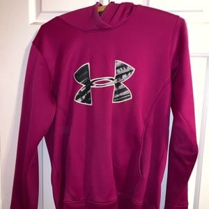 Purple under armour sweater
